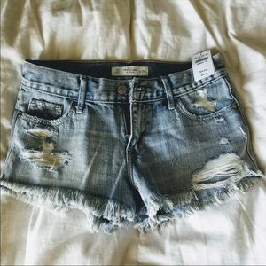 Abercrombie denim shorts